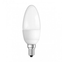 Лампа светодиодная LED Star Classic B 60 6.5W/830 6.5Вт свеча матовая 3000К тепл. бел. E27 550лм 220-240В пластик. OSRAM 4058075134232