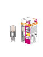 Светодиодная лампа LED STAR PIN40 3, 5W, G9, 220 Вольт LEDSPIN40 CL 5W/827 230V G910X1RU | 4058075315822 Osram
