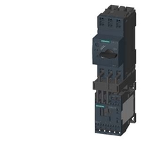 Беспредохранительная фидерная сборка прямого пуска, AC 400V, типоразмер S00, 9.. .12.5A, 230V, пружинные клеммы, для монтажа на стандартной монтажной рейке, тип координации 1, IQ = 150KA 1НО (контактор) Siemens 3RA2110-1KE17-1AP0