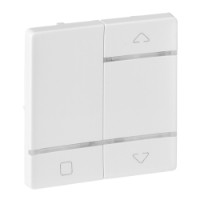 Панель лицевая Valena Life MyHome Play Zigbee для радиоуправляющего уст-ва управления жалюзи/рольставень бел. Leg 754824 Legrand