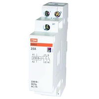 Контактор модульный КМ63/2-20 1НО;1НЗ | SQ0213-0006 TDM ELECTRIC