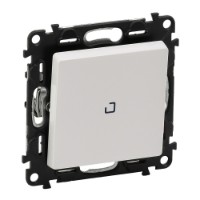 Механизм переключателя промежуточного 1-кл. СП Valena Life 10А IP20 250В 10AX с подсветкой лиц. панелью винт. зажимы бел. Leg 752448 Legrand