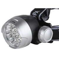 Фонарь налобный G17 17xLED Extra, 3хААА, блистер | Б0019259 ЭРА (Энергия света)