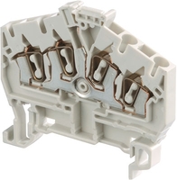 Клемма пружинная D2.5/5.I 4L 2.5мм.кв серая - 1SNA399071R0200 ABB
