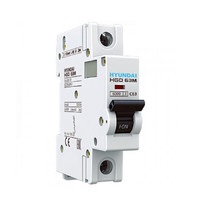 Автоматический выключатель HGD63-M 1PMBS0000C 00003 1 полюс, 3А, ток к.з. 6kA, хар-ка B | 13.04.001020 HYUNDAI