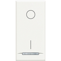 Выключатель 1-кл. 2п 1мод. СП Axolute 16А IP2X 250В 20AX бел. Leg BTC HD4002 Legrand