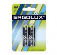 Элемент питания алкалиновый LR6 BL-2 1.5В Alkaline (блист.2шт) Ergolux 11747