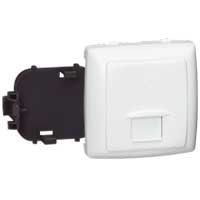 Механизм розетки компьютерной ОП Oteo RJ45 8 контакт. бел. Leg 086133 Legrand