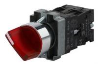Переключатель LAY5-BK2465 2 положения красный (20/200/3200) | Б0045689 ЭРА (Энергия света)