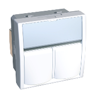 Розетка компьютерная СП S-one Altira RJ45 + CAT.6A экранир. R9003 SchE ALB44357N Schneider Electric