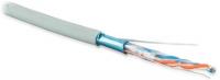 Кабель витая пара FUTP2-C5-S24-IN-PVC-GY-500 F/UTP кат.5 2 пары (24 AWG) ож (solid) экран - фольга PVC (-40град.C +60град.C) сер.(уп.500м) Hyperline 41477