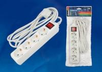 Удлинитель 4х3м с заземл. Standart S-GCD4-3B выкл. Uniel 02927